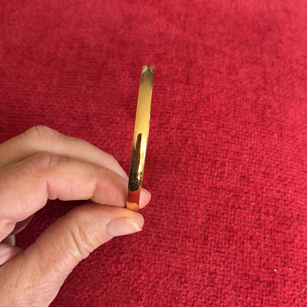 Kate Spade gold bangle